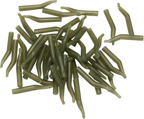 Vistuighulzen - Vislijn Aligners - Karpervissen - Zachte Anti Wirwar - 20 mm - Groen
