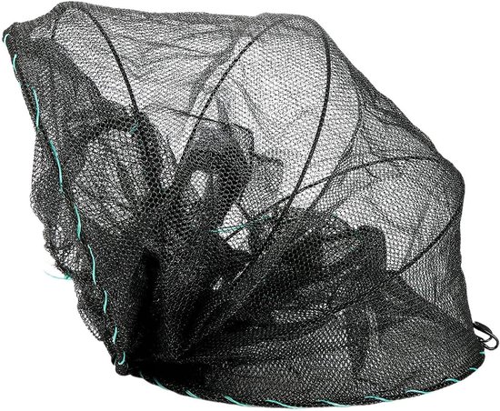 Visval - Schepnet aas - Vissen vangen - Snel zinkend ontwerp - 30 x 60 cm - Nylon
