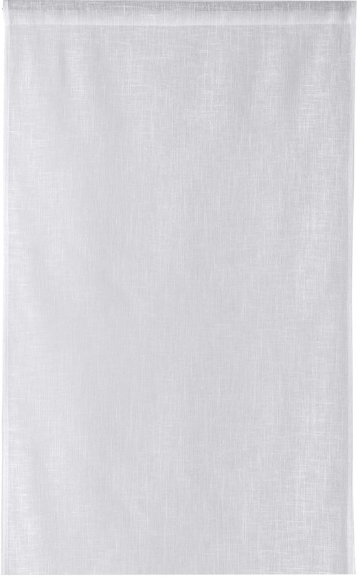 Vitrage, polyester, wit, 45 x 180 cm
