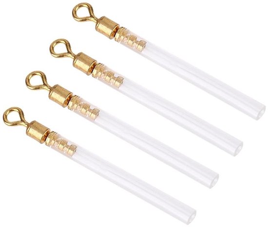 Vlemico - Float Waggler Adapters - Vissen Accessoires - Ideaal voor Drijvende Vissen - 50 Stuks - Roterende Float Adapters - Geschikt voor Elk Viss...