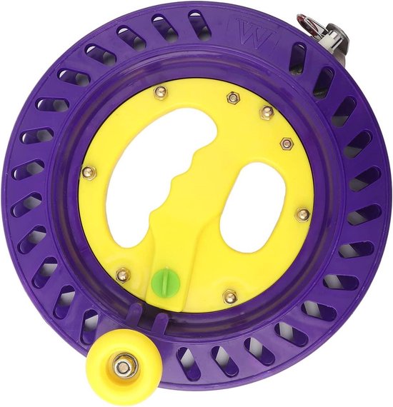 Vliegerlijnopwinder 22 cm met Opwindgereedschap, Plastic Spoel voor Buitenvissen van Merkloos