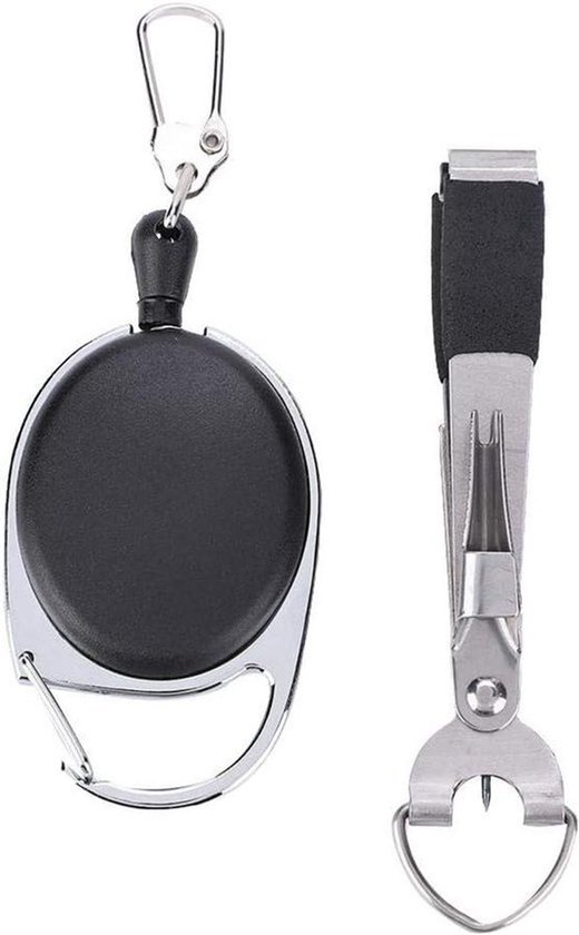 - Vliegvislijn Knippers - Gereedschap Knipper Nipper - Multifunctioneel - Zwart - Vissen Accessoire - Geschikt voor Vliegvissen - Klein Visgerei . van Merkloos