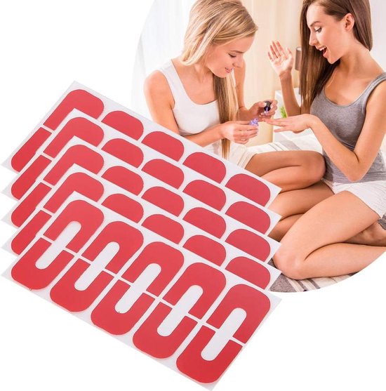 Vloeibare Latex Nagels Loslaten - 50 Stuks - Nail Tapes - Huid Barrière - Spill Proof Sticker - Nail Art Protector Cover . van Wifree