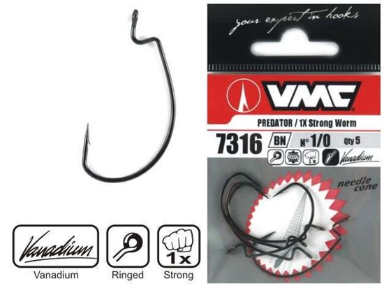 VMC 7316BN Offset Haak #3/0 van VMC