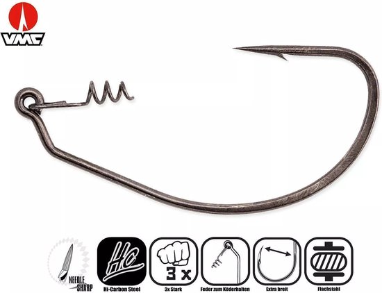 VMC 7346SB Heavy Duty Swimbait Hook 11/0 van VMC