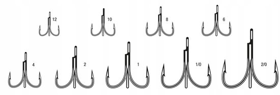 VMC 7554 BN Hybride 2x Sterke Dregmaat 2/0 - Zwart Nikkel van VMC