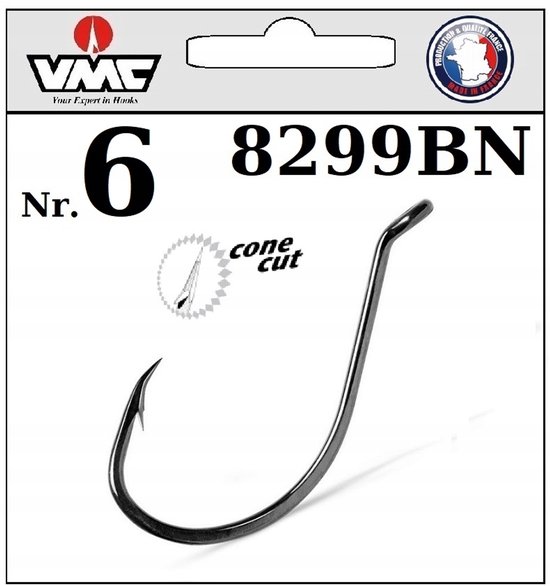 VMC 8299BN Haak nr. 6 Method Feeder Offset - 10 stuks van VMC