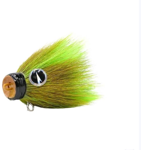 VMC Baby Mustache Shallow Chartreuse 14 gr van Merkloos