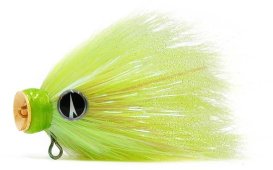 VMC Baby Mustache Shallow UV Chartreuse