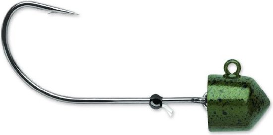 VMC Swingin Ned Rig Green Perch 5.3gr 3st. van VMC