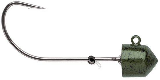 VMC Swinging Ned Rig Jig Green Pumpkin 3.5g / #1 van Merkloos