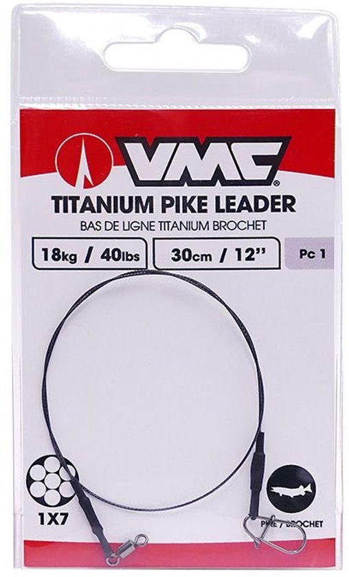 VMC Titanium Pike Leader van Merkloos