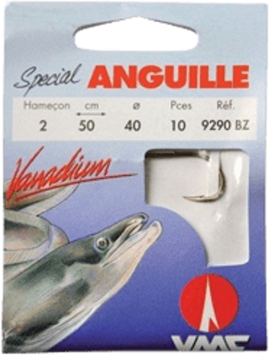 VMC Vandium Special Paling Onderlijnen 9220 BZ H8 0.25mm 50cm van Merkloos