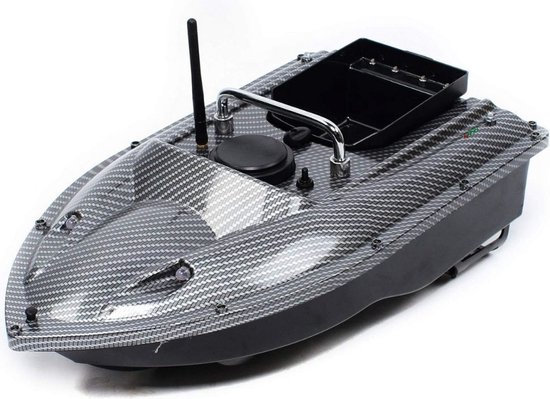Voerboot Karper – Voerboot Met 1,5 Kg Laadvermogen – Inclusief Accu - 2 Propellers - Baitboat Met Afstandsbediening Draadloos 500 Meter - Visspullen Accesoires