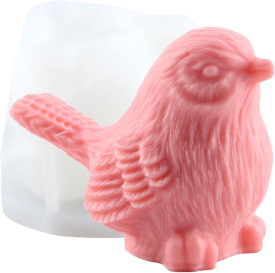 Vogelkaars siliconen vormen vogel kaars vorm vogel hars gietvorm voor kaars maken kaars huis decoreren schimmel aromatherapie gips kaarsen klei handwerk