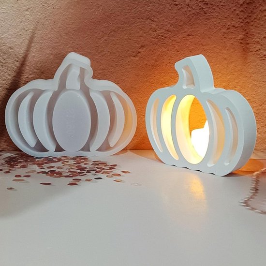Vormen, gietvormen, pompoen, siliconen vorm, herfst, gietvormen, siliconen pompoen, gips voor gieten, herfstdecoratie, kaarsvormen om te gieten voor herfstdecoratie