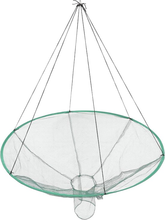 Vouwbaar lokaas draagbaar visnet paraplu visnet voor het vangen van lokvissen kankerwten garnalen - BESPORTBLE van Merkloos