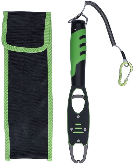 VT Goods - Vis Lip Gripper - Vissen Gereedschap - Rubber Handvat - Grip Grabber - Perfect voor Zeevissen - Luchtvaart Aluminium van Merkloos