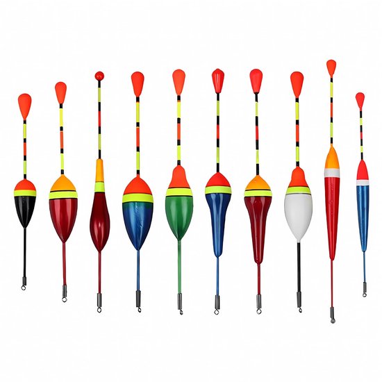 VT Goods - Vissers Floats - Lichtgewicht Dobbers - Gevoelige Dobbers voor Verschillende Vissoorten - Visserij - Vissersaccessoires - Ideaal voor Spo... van Merkloos