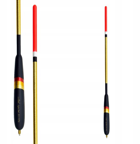 Waggler Dobbel Dobber Balsa 2.0+4.0g - 27.5cm Vaste Lood