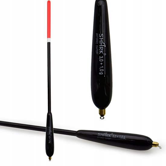 Waggler Dobbel Gewicht Dobbel Lood 3,0+1,0g 23cm Balsa Visdobber