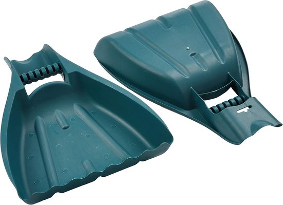 Wanten voor bladeren, strooien/bezem, groen
