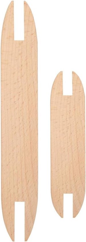 Weefspoelen van Beukenhout voor Looms - 2 Stuks DIY Accessoires voor Sweaters, Schals en Tapijten