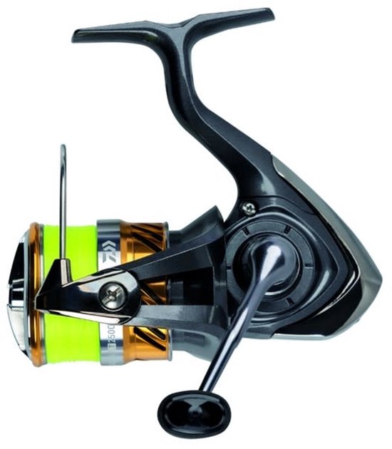 Werpmolen -Daiwa - Laguna - LT 3000-C - inclusief gevlochten lijn van Merkloos