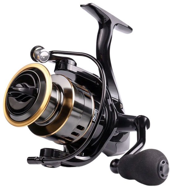 Werpmolen HE1000 - Molen - Karpermolen - Vismolen - Fishing reel - Zeevissen hengelsport - Roofvis - voor Zoet- en Zoutwater - Slip voorop - LOUZIR van LOUZIR