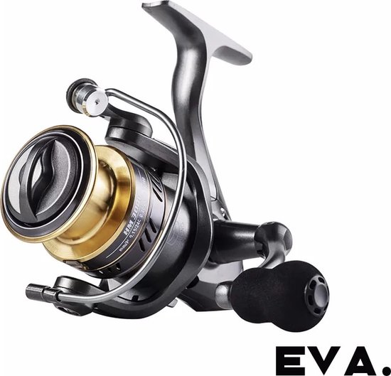 Werpmolen HM3000 - Molen - Karpermolen - Vismolen - Fishing reel - Spinning reel - Zeevissen hengelsport - Roofvis - Zoutwaterbestendig - Slip voorop - Kogellagers 3+1 - Gear-ratio 5.2:1