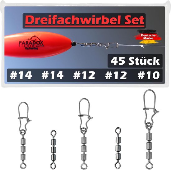 Wervel Set Vliegvisgerei 45 Delen voor Forel Vissen van Merkloos