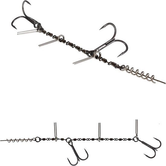 Westin Add-It Jointed Stinger Double - 32kg - 12cm - Haakmaat 1/0 - Onderlijn van Westin