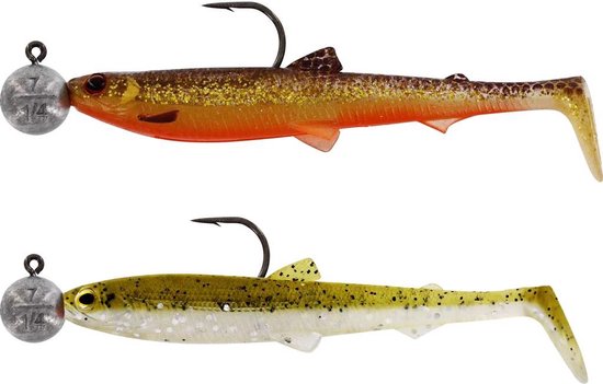 Westin Bullteez 9.5cm R n R 7g - Haak 4/0 (2 pcs) - Kleur : Dark Water Mix 5 van Westin
