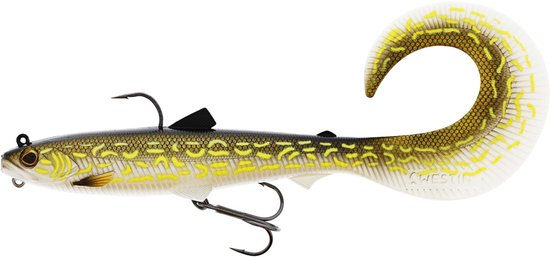 Westin Bullteez Curltail RNR Sinking Natural Pike (21cm) van Westin