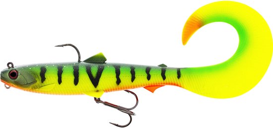 Westin Bullteez Curltail RNR Sinking Tiger Perch (16cm) van Westin