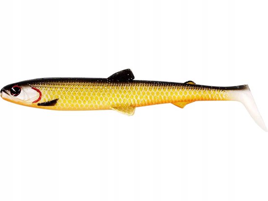 Westin BullTeez Shadtail 12,5cm 16g Official Roach - Zander & Snoek