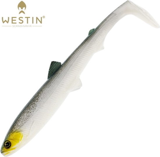 Westin Bullteez Shadtail 18cm 53g (1 pc) - Kleur : Headlight van Westin