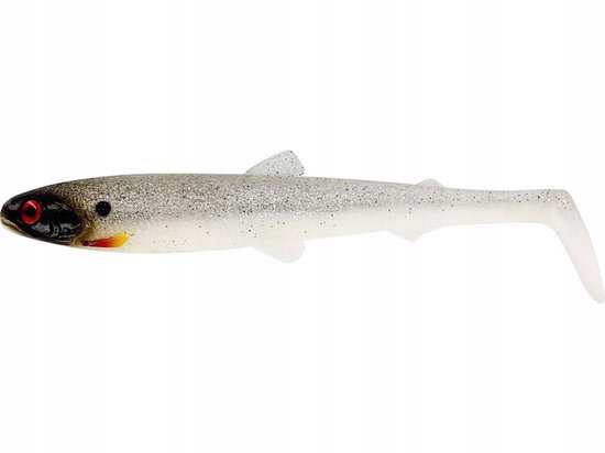 Westin BullTeez Shadtail 18cm 53g Glow Ghost - Zander & Pike Lure