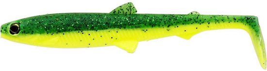 Westin Bullteez Shadtail 9.5cm 7g (2 pcs) - Kleur : Fireflash van Westin