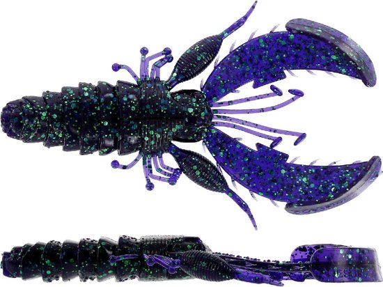 Westin CreCraw Creaturebait 8,5cm 5St. Black/Chartreuse van Westin