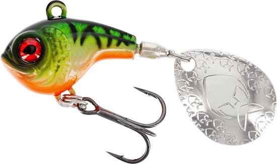 Westin Dropbite Spin Tail Jig 3.4cm 17g - Kleur : Firetiger van Westin