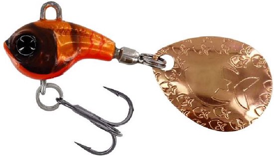 Westin Dropbite Tungsten Spin Tail Jig 2,2cm 18gr Fire Craw