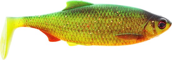 Westin Fishing kunstaasRicky the Roach Shadtail Firetiger Rudd (18cm) van Westin