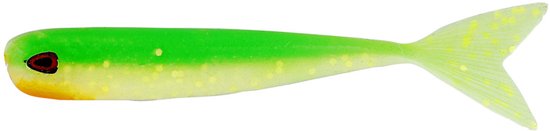 Westin Fishing Megateez V-tail UV Slime (9cm) van Merkloos