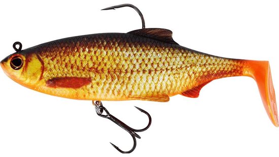 Westin Fishing Ricky the Roach Shadtail R2F Sinking Real Rudd (14cm) van Merkloos