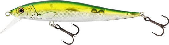 Westin Jerkbite SR 9 cm 8 gr Suspending Olive Minnow van Westin