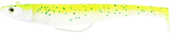 Westin Magic Minnow Weedless - Jig 28g - 12.5cm - Haak 1/0 - Kleur : Sparkling Chartreuse van Westin