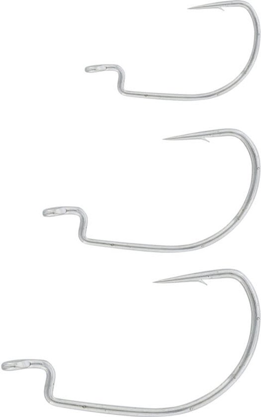 Westin Magic Minnow Weedless Jig Widegap Silver (5 pcs) - Maat : 1/0 van Westin