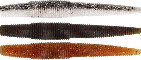 Westin Ned Worm 7cm Clear Water Mix 7pcs | Kunstaas van Westin