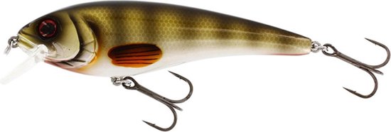 Westin - RawBite Crankbait Low Floating - Crystal Perch - 15cm - 61g - Bruin van Westin